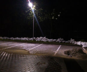 Nocna powódź w Rzeszowie