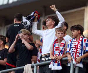 Górnik Zabrze - Ferencvaros: Zdjęcia kibiców z meczu 3. rundy eliminacji Ligi Europy
