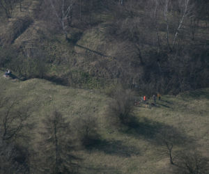 Kraków z lotu ptaka w czasie kwarantanny