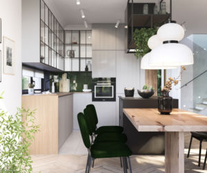 Vintage loft – projekt domu w Warszawie