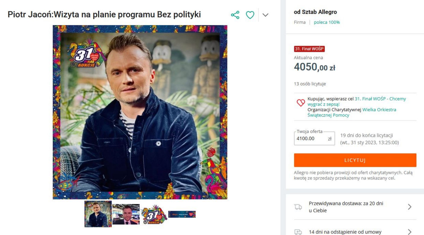 Dziennikarze TVN wspierają WOŚP