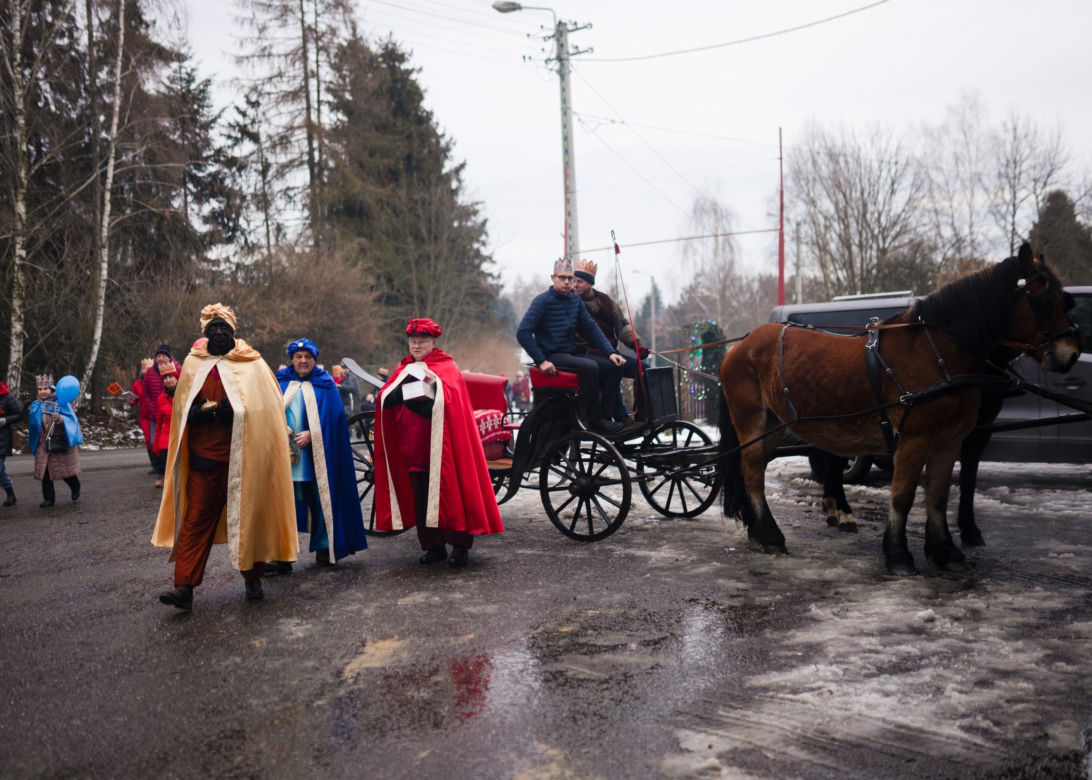 Orszak Trzech Króli w Sołectwie Szeroka