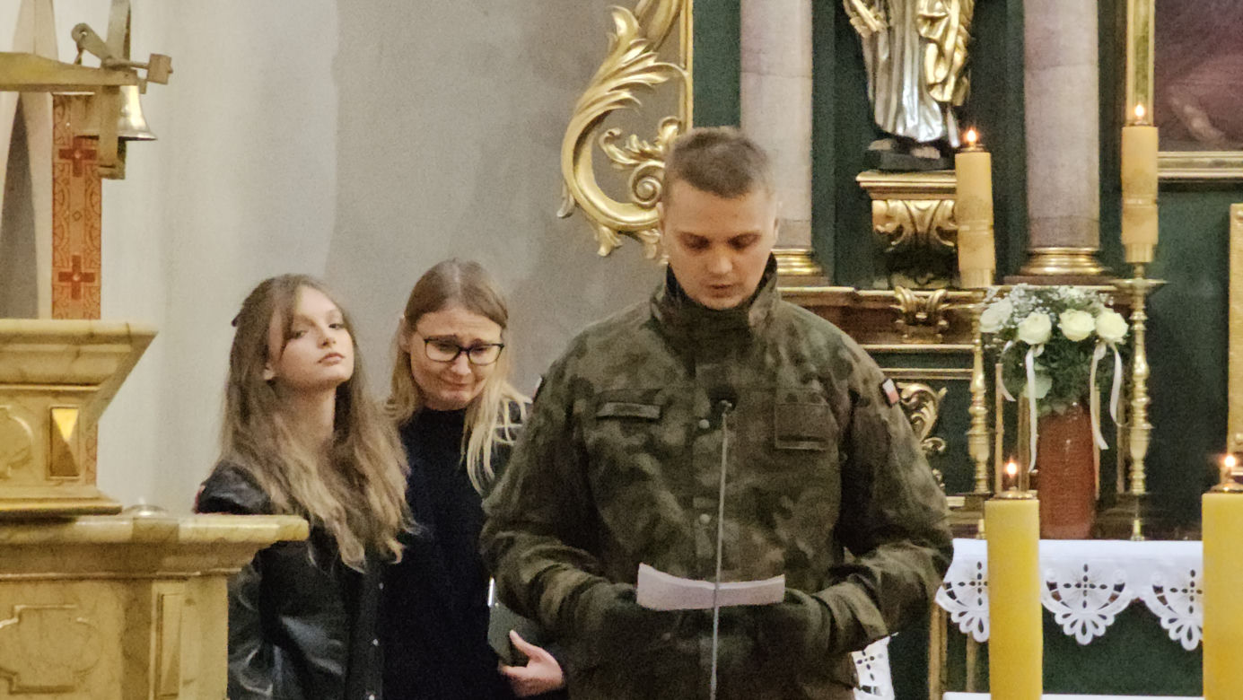 pogrzeb żołnierza, który zginął w Ukrainie