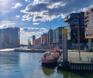 HafenCity i Speicherstadt w Hamburgu