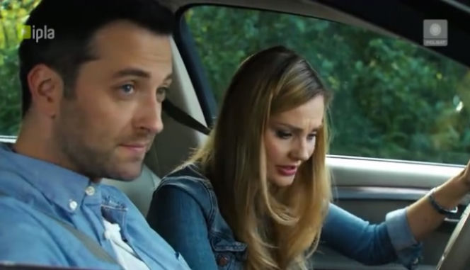 Przyjaciółki 4 sezon odc. 40. Inga (Małgorzata Socha), Szymon (Filip Bobek)