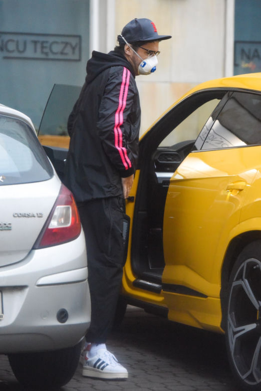 Kuba Wojewódzki w drogim Lamborghini