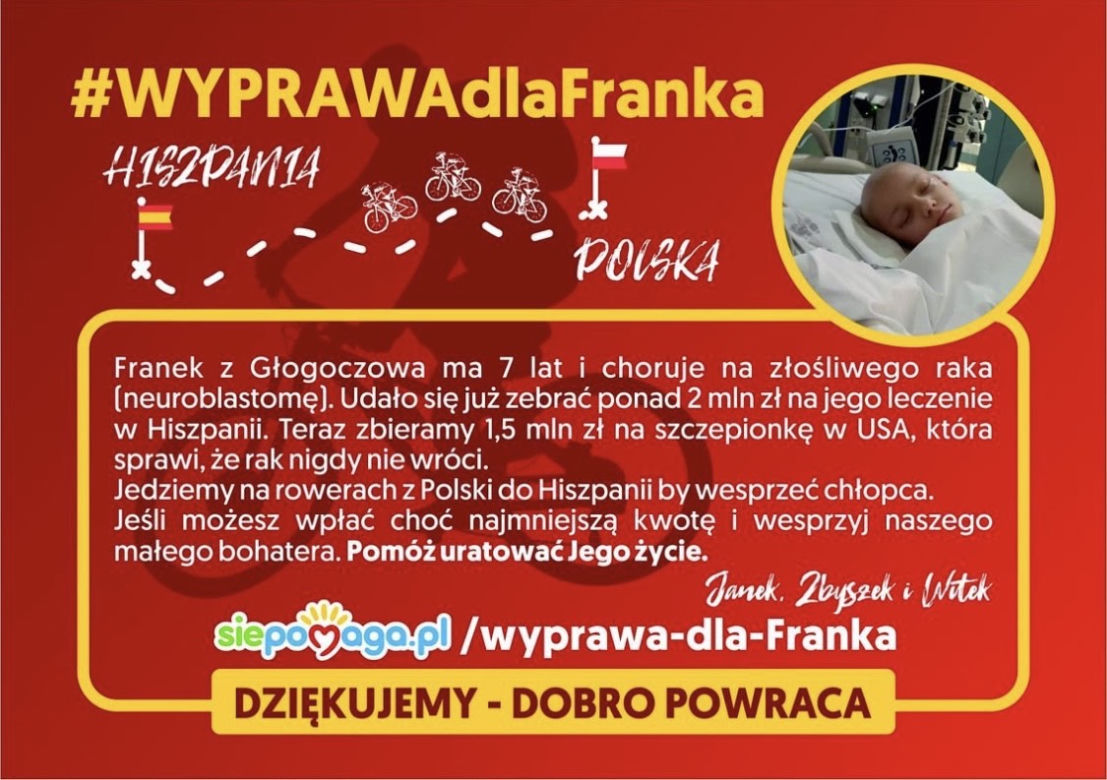 W Hiszpanii czeka na nich chory Franuś! Trzech przyjaciół jedzie przez całą Europę w niezwykłym celu