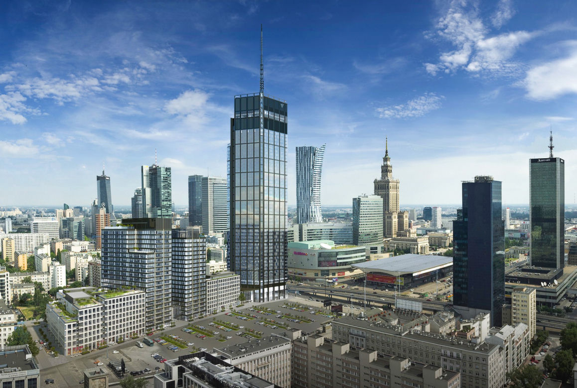 Kończą budowę najwyższego budynku w Unii Europejskiej