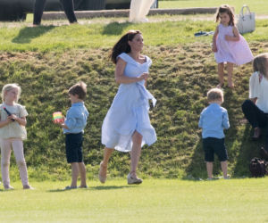 Księżna Kate książę George księżniczka Charlotte