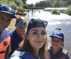ESKA Summer City na raftingu w Bardzie