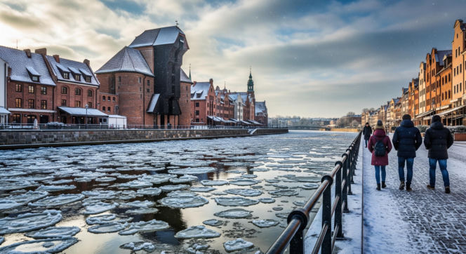 Mróz trzyma w Gdańsku. Czy weekend przyniesie odwilż i deszcz?