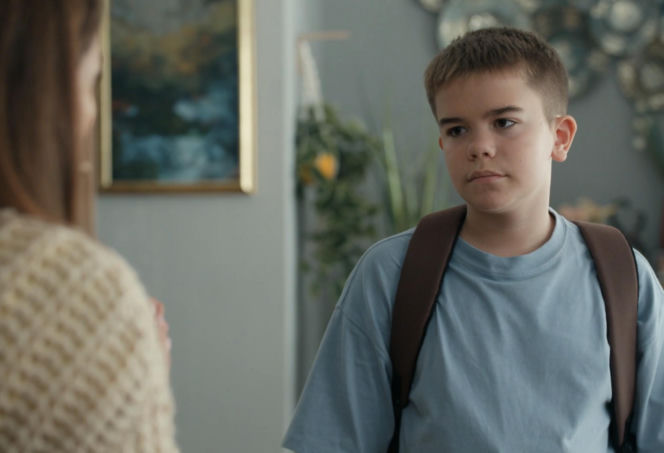 Barwy szczęścia, odcinek 3311. Kasia (Katarzyna Glinka), Ksawery (Bartosz Gruchot)