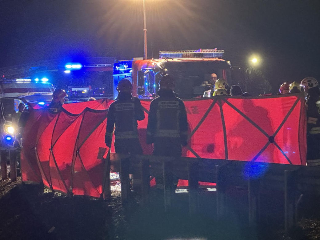 Tragiczny wypadek na krajowej "siódemce". Nie żyje pieszy