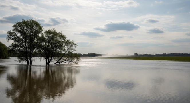 Polska pod wodą. Jakie miasta zagrozi sztuczna inteligencja?
