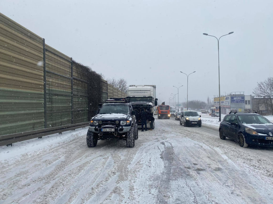 Atak zimy w Łodzi - 8.02.2021