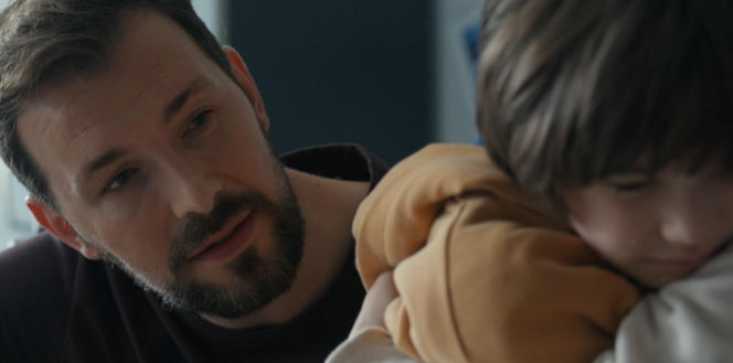 Barwy szczęścia odc. 3276. Sonia (Weronika Nockowska), Marcin Kodur (Oskar Stoczyński), Mateuszek (Filip Kowalewicz)