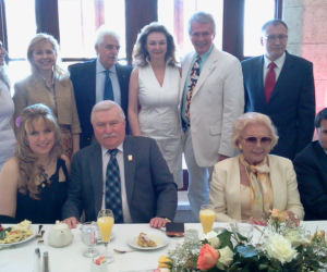 Lech Wałęsa wakacje w Miami