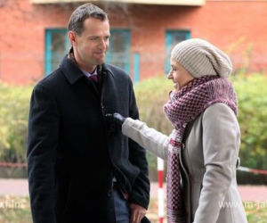 M jak MIŁOŚĆ. MICHAŁ Łagoda (Paweł Okraska), Małgosia (Joanna Koroniewska)