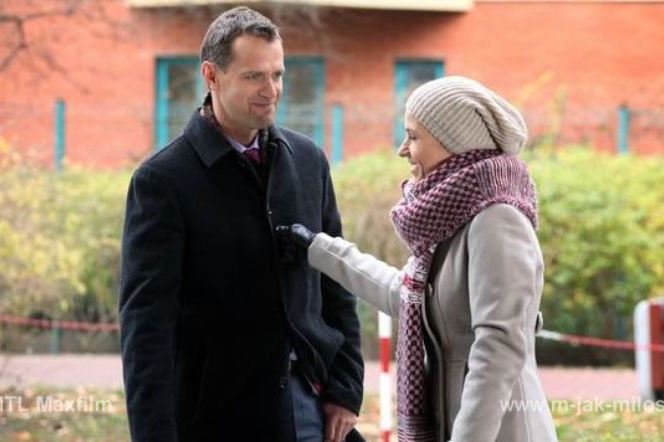 M jak MIŁOŚĆ. MICHAŁ Łagoda (Paweł Okraska), Małgosia (Joanna Koroniewska)