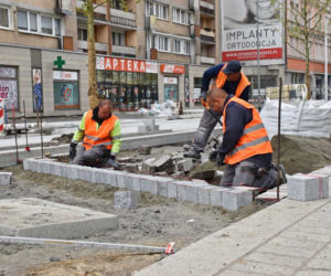 Przebudowa alei Wojska Polskiego - maj 2022