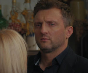 M jak miłość odc. 1920. Dorota (Iwona Rejzner), Bartek (Arkadiusz Smoleński)