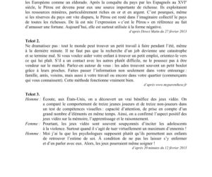 ARKUSZE CKE - Matura francuski - poziom rozszerzony 2019