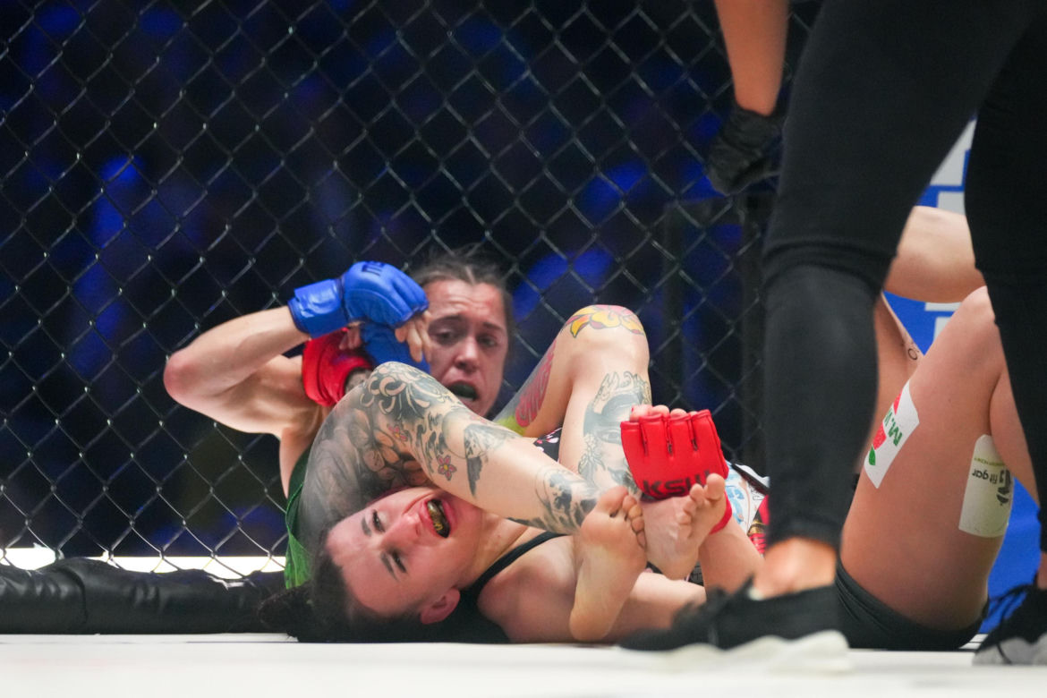 Ewelina Woźniak po walce na KSW 116