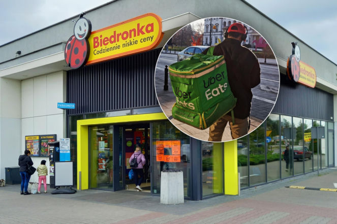 Biedronka i Uber Eats łączą siły