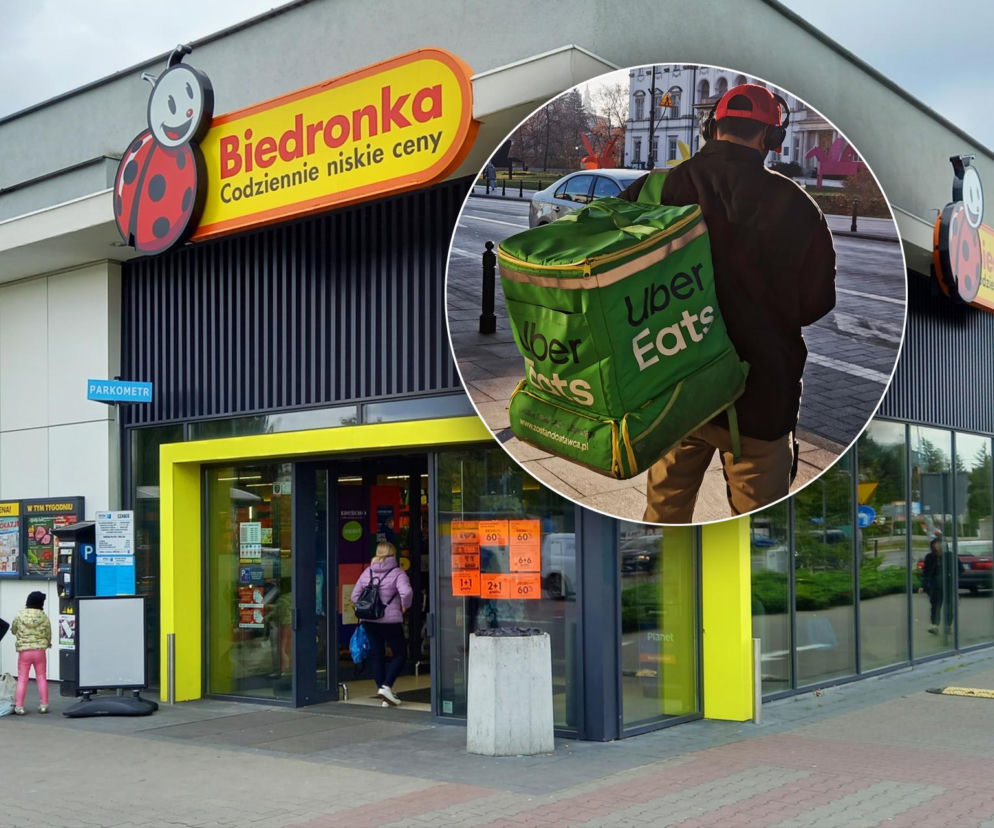 Biedronka i Uber Eats łączą siły