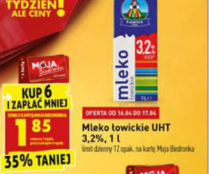 Super promocje w Biedronce od 15.04