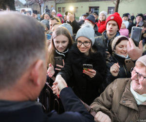 Łódzkie. Prezydent Andrzej Duda z wizytą w Lututowie