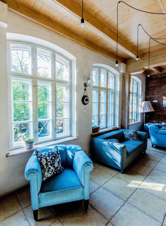 Dom w poniemieckiej szkole na Mazurach