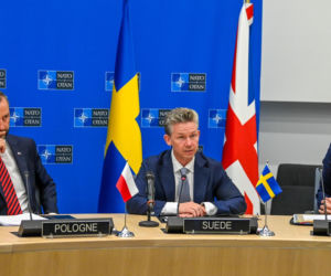 wicepremier - minister obrony narodowej Władysław Kosiniak-Kamysz wziął udział w spotkaniu ministrów obrony NATO w Brukseli