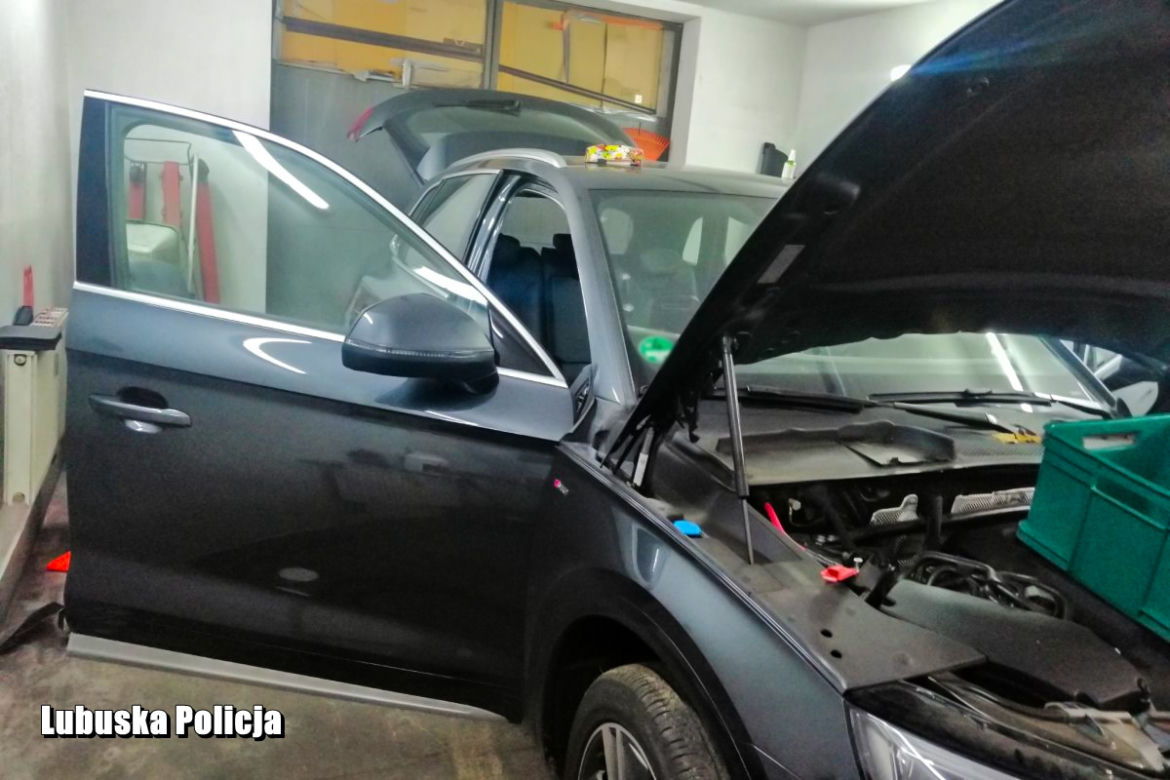 Pochodzące z kradzieży Audi Q5