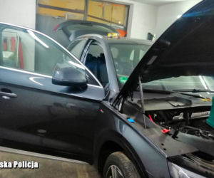 Pochodzące z kradzieży Audi Q5