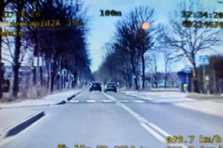 Kierowca BMW pędził ponad 160 km/h