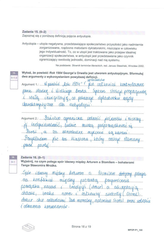 Próbna matura 2026: polski. Arkusze CKE, pytania i odpowiedzi z języka polskiego [4.03.2026]