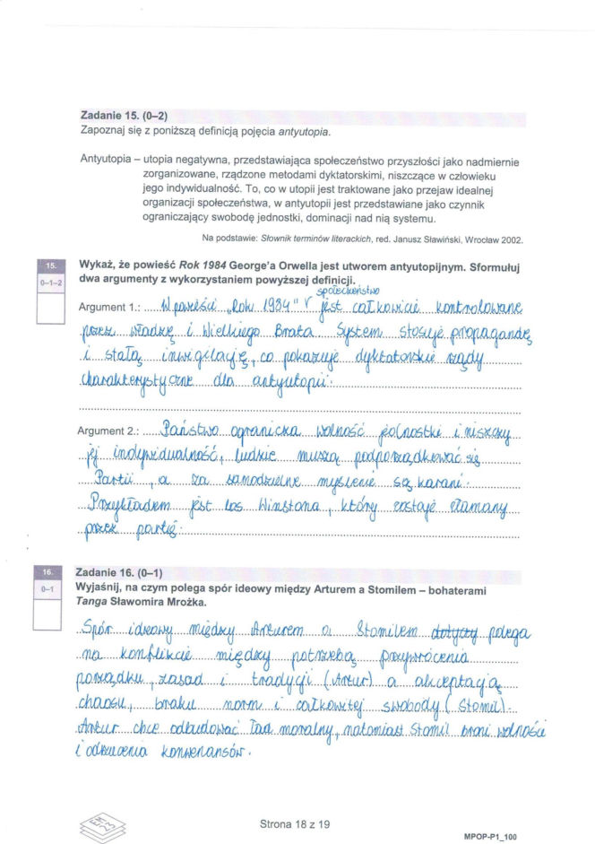 Próbna matura 2026: polski. Arkusze CKE, pytania i odpowiedzi z języka polskiego [4.03.2026]