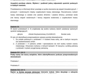 Matura 2021: chemia rozszerzona. Arkusze CKE. Co było na maturze z chemii?