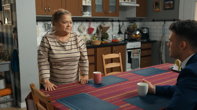 Barwy szczęścia odc. 3353. Ignacy (Olaf Staszkiewicz), Lucyna (Grażyna Zielińska)