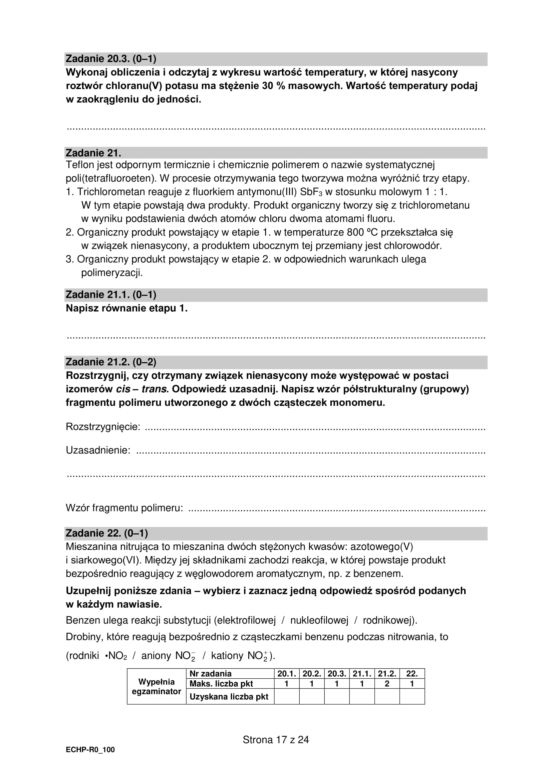 Matura 2022: Arkusz CKE z chemii na poziomie rozszerzonym