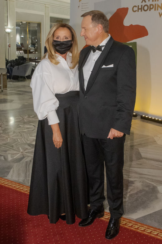 Konkurs Chopinowski: Agata Duda w złocie i stylowa żona Kurskiego