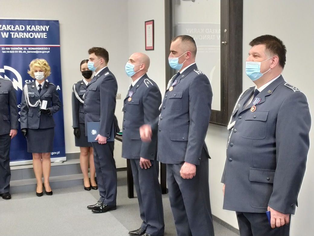 Odznaczenia w Zakładzie Karnym w Tarnowie