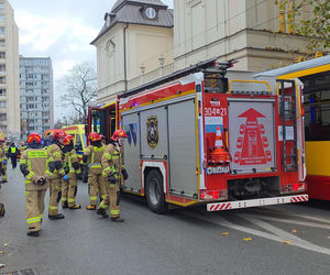 Zderzenie tramwajów i autobusu w Warszawie 18.11.2025