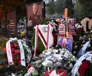 Tak wygląda grób Jacka Magiery po pogrzebie