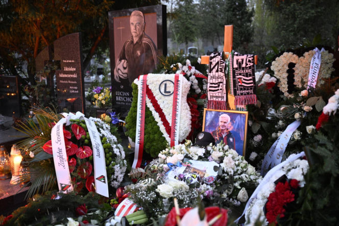 Tak wygląda grób Jacka Magiery po pogrzebie