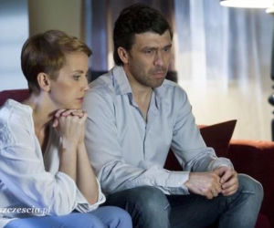 Barwy szczęścia odc. 1026. Marta (Katarzyna Zielińska), Robert (Marcin Czarnik)
