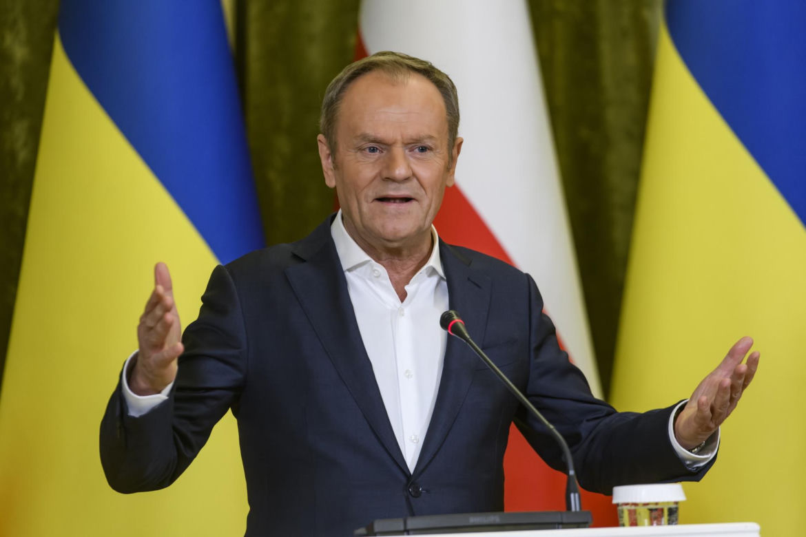 Donald Tusk w Kijowie