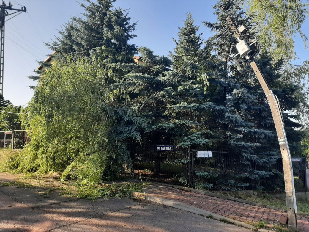 Burza w Świętokrzyskiem
