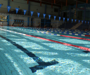 Basen sportowy we wrocławskim Aquaparku